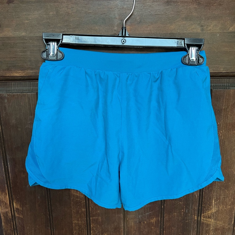 Zyia Girls Active Mesh Shorts, size 10/11, EUC, built in bikini liner